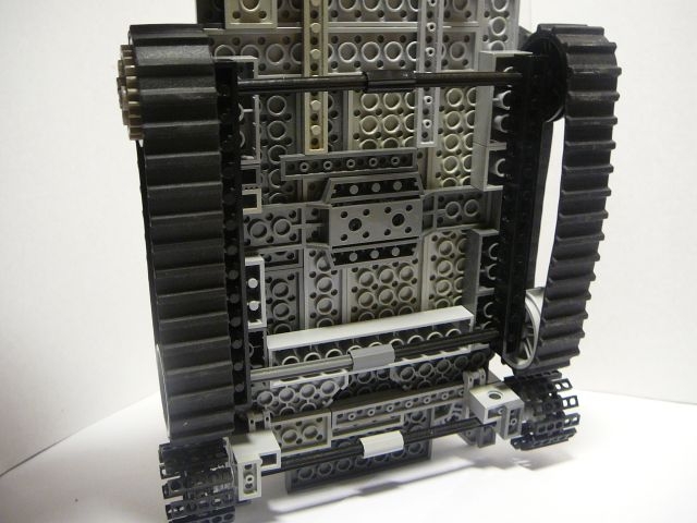 LEGO MOC - Steampunk Machine - Steampunk moving platform: Вид снизу: