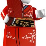 Set LEGO 8804-kimonogirl